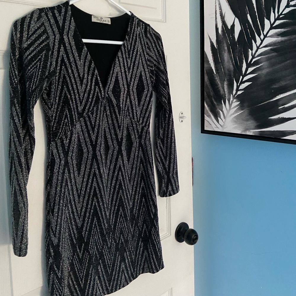 BLACK AND SILVER DRESS ✨🌞